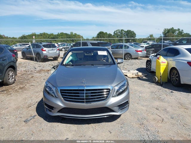 2015 Mercedes-benz S 550 4matic მანქანა იყიდება აუქციონზე, vin: WDDUG8FBXFA098578, აუქციონის ნომერი: 46060178