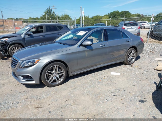 2015 Mercedes-benz S 550 4matic მანქანა იყიდება აუქციონზე, vin: WDDUG8FBXFA098578, აუქციონის ნომერი: 46060178