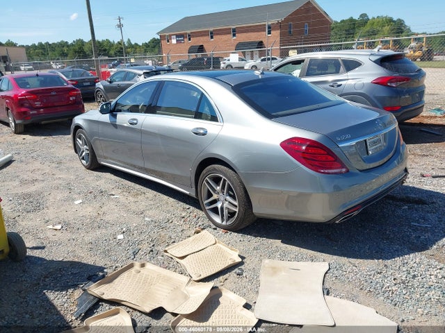 2015 Mercedes-benz S 550 4matic მანქანა იყიდება აუქციონზე, vin: WDDUG8FBXFA098578, აუქციონის ნომერი: 46060178
