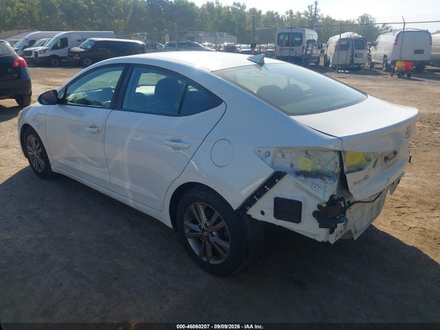 2018 Hyundai Elantra Sel მანქანა იყიდება აუქციონზე, vin: 5NPD84LF0JH279794, აუქციონის ნომერი: 46060207