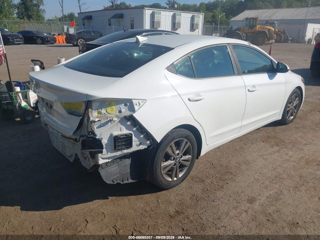 2018 Hyundai Elantra Sel მანქანა იყიდება აუქციონზე, vin: 5NPD84LF0JH279794, აუქციონის ნომერი: 46060207