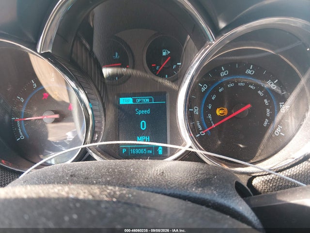 46060235 :رقم المزاد ، 1G1PC5SB7E7255835 vin ، 2014 Chevrolet Cruze 1lt Auto مزاد بيع