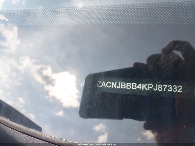 46060261 :رقم المزاد ، ZACNJBBB4KPJ87332 vin ، 2019 Jeep Renegade Altitude 4x4 مزاد بيع