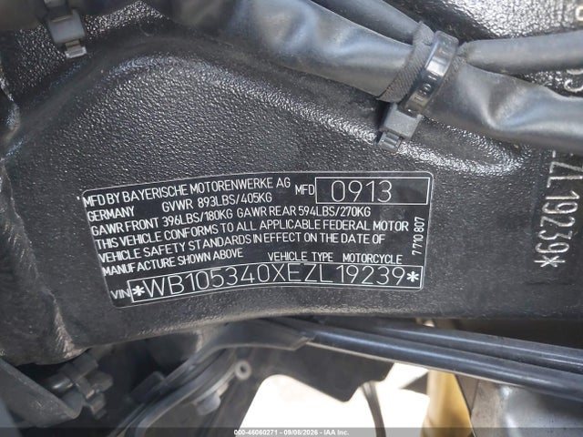 BMW S 1000 Rr 2014 WB105340XEZL19239 Image 10