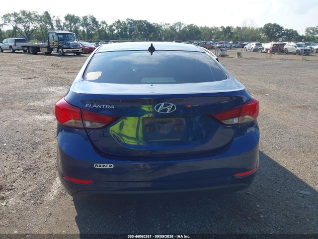 Aukcja sprzedaży 2016 Hyundai Elantra Value Edition, vin: 5NPDH4AE1GH729410, numer aukcji: 46060367