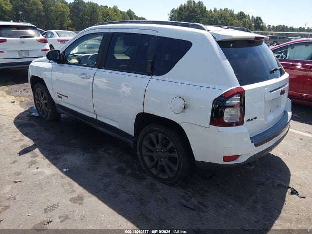 Продажа на аукционе авто 2016 Jeep Compass 75th Anniversary, vin: 1C4NJDBB4GD673126, номер лота: 46060377