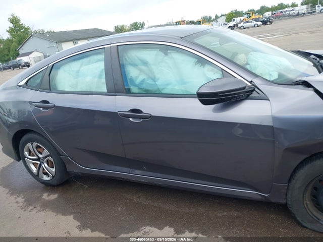 2018 Honda Civic Lx მანქანა იყიდება აუქციონზე, vin: 19XFC2F51JE013476, აუქციონის ნომერი: 46060453