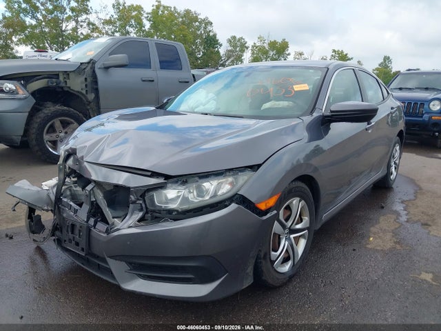 2018 Honda Civic Lx მანქანა იყიდება აუქციონზე, vin: 19XFC2F51JE013476, აუქციონის ნომერი: 46060453