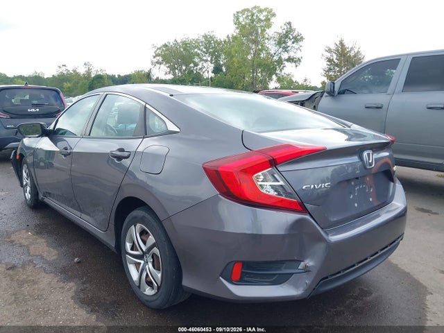 2018 Honda Civic Lx მანქანა იყიდება აუქციონზე, vin: 19XFC2F51JE013476, აუქციონის ნომერი: 46060453