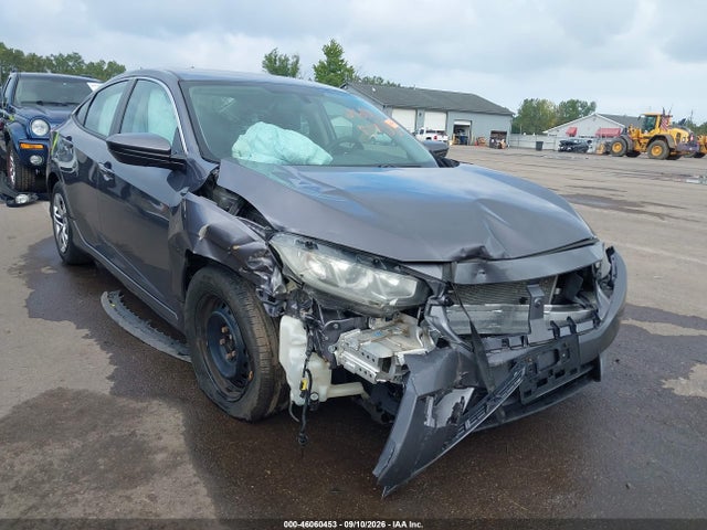 2018 Honda Civic Lx მანქანა იყიდება აუქციონზე, vin: 19XFC2F51JE013476, აუქციონის ნომერი: 46060453