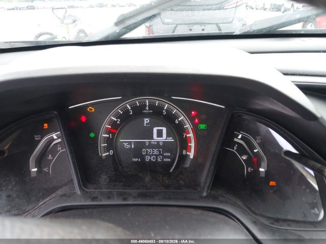 2018 Honda Civic Lx მანქანა იყიდება აუქციონზე, vin: 19XFC2F51JE013476, აუქციონის ნომერი: 46060453