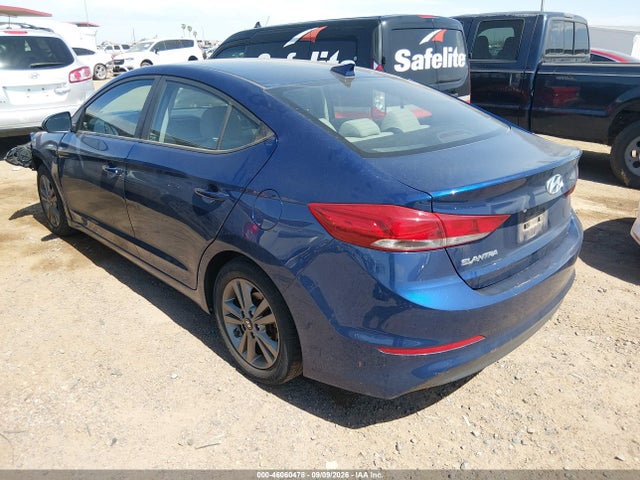 2018 Hyundai Elantra Sel მანქანა იყიდება აუქციონზე, vin: 5NPD84LF8JH364740, აუქციონის ნომერი: 46060478