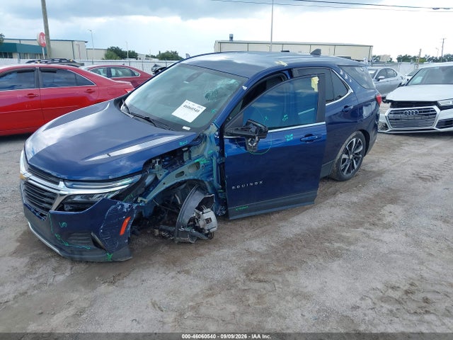 Aukcja sprzedaży 2022 Chevrolet Equinox Fwd Lt, vin: 3GNAXKEV7NL168459, numer aukcji: 46060540