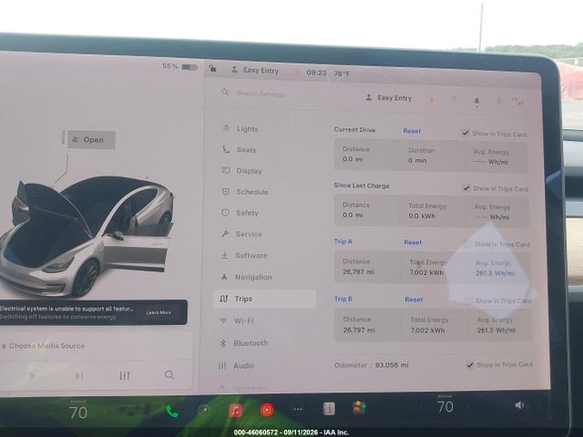 Продаж на аукціоні авто 2019 Tesla Model 3 Long Range/mid Range/standard Range/standard Range Plus, vin: 5YJ3E1EAXKF407219, номер лоту: 46060572