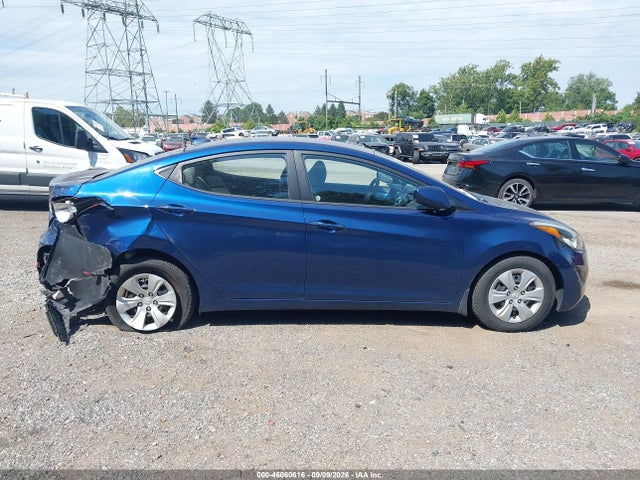 2016 Hyundai Elantra Se მანქანა იყიდება აუქციონზე, vin: 5NPDH4AE5GH668157, აუქციონის ნომერი: 46060616