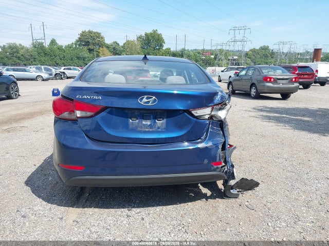 2016 Hyundai Elantra Se მანქანა იყიდება აუქციონზე, vin: 5NPDH4AE5GH668157, აუქციონის ნომერი: 46060616