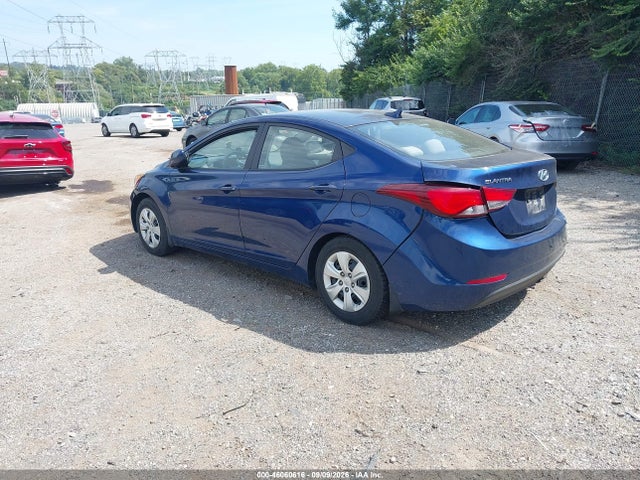 2016 Hyundai Elantra Se მანქანა იყიდება აუქციონზე, vin: 5NPDH4AE5GH668157, აუქციონის ნომერი: 46060616