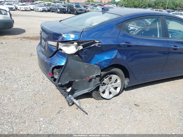 2016 Hyundai Elantra Se მანქანა იყიდება აუქციონზე, vin: 5NPDH4AE5GH668157, აუქციონის ნომერი: 46060616