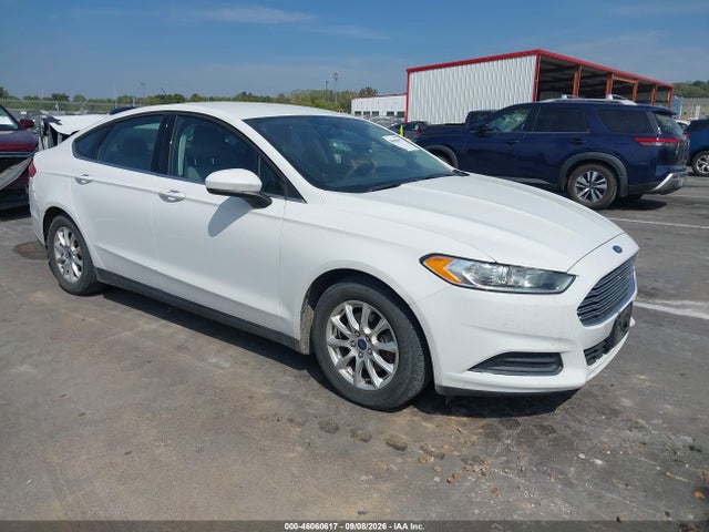 2016 Ford Fusion S მანქანა იყიდება აუქციონზე, vin: 3FA6P0G75GR213017, აუქციონის ნომერი: 46060617