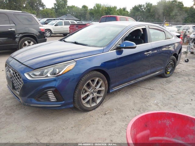 46060813 :رقم المزاد ، 5NPE34AB7JH646743 vin ، 2018 Hyundai Sonata Sport 2.0t مزاد بيع