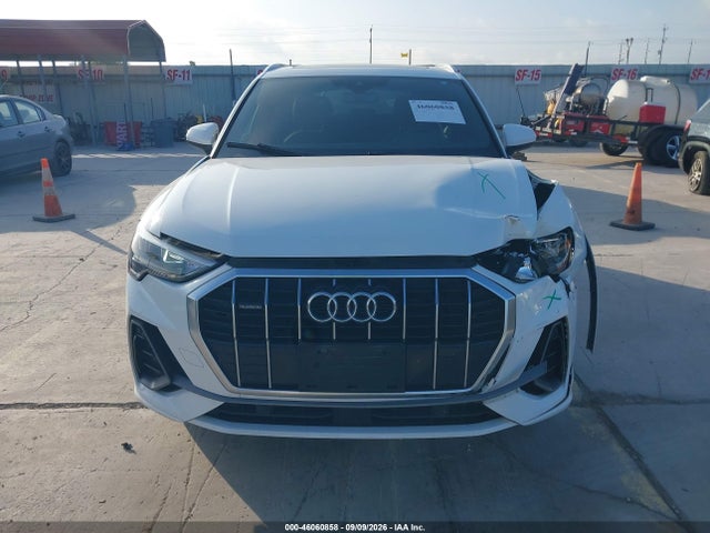 Продажа на аукционе авто 2020 Audi Q3 Premium 45 Tfsi S Line Quattro Tiptronic, vin: WA1DECF31L1006842, номер лота: 46060858