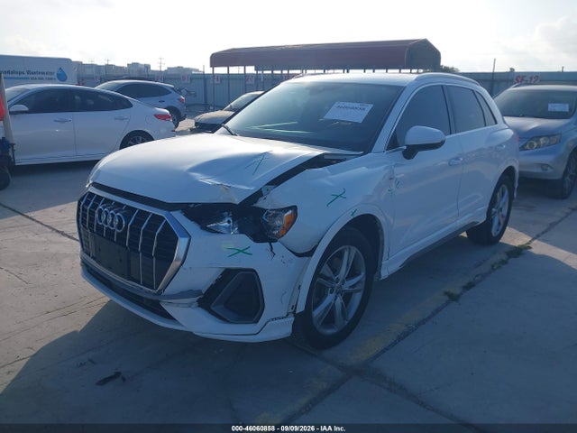 Продажа на аукционе авто 2020 Audi Q3 Premium 45 Tfsi S Line Quattro Tiptronic, vin: WA1DECF31L1006842, номер лота: 46060858