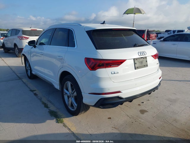 Продажа на аукционе авто 2020 Audi Q3 Premium 45 Tfsi S Line Quattro Tiptronic, vin: WA1DECF31L1006842, номер лота: 46060858
