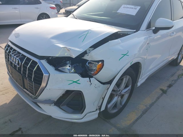 Продажа на аукционе авто 2020 Audi Q3 Premium 45 Tfsi S Line Quattro Tiptronic, vin: WA1DECF31L1006842, номер лота: 46060858