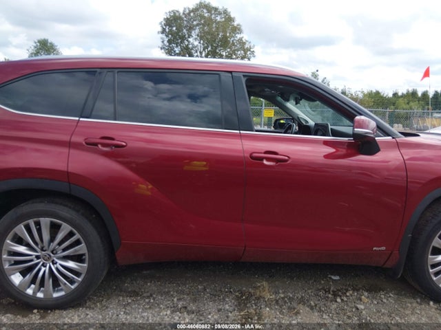 Aukcja sprzedaży 2022 Toyota Highlander Hybrid Platinum, vin: 5TDEBRCH6NS085047, numer aukcji: 46060882