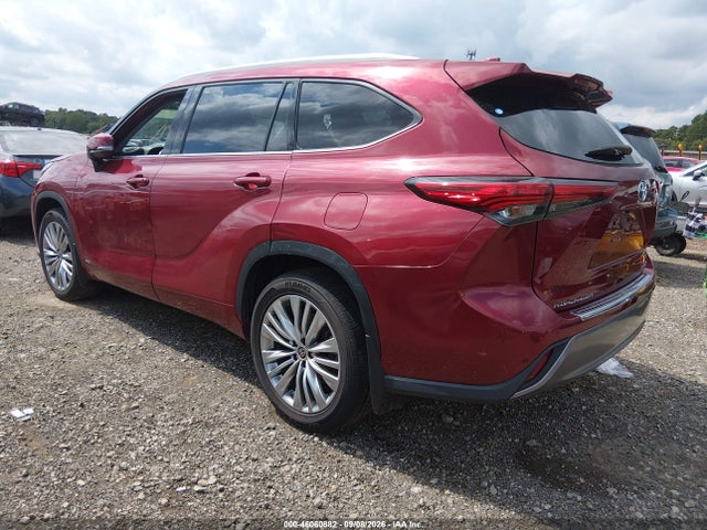 Aukcja sprzedaży 2022 Toyota Highlander Hybrid Platinum, vin: 5TDEBRCH6NS085047, numer aukcji: 46060882