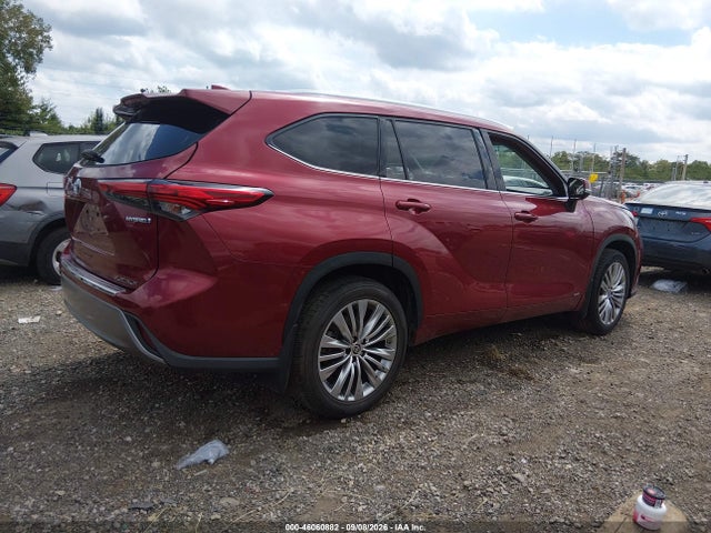 Aukcja sprzedaży 2022 Toyota Highlander Hybrid Platinum, vin: 5TDEBRCH6NS085047, numer aukcji: 46060882