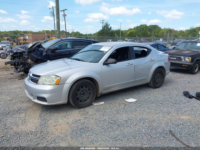 Продажа на аукционе авто 2012 Dodge Avenger Se, vin: 1C3CDZAG3CN264326, номер лота: 46060958
