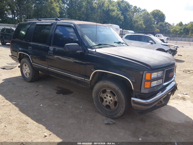 1999 Gmc Yukon Slt Cmi მანქანა იყიდება აუქციონზე, vin: 1GKEK13R6XJ772530, აუქციონის ნომერი: 46060990