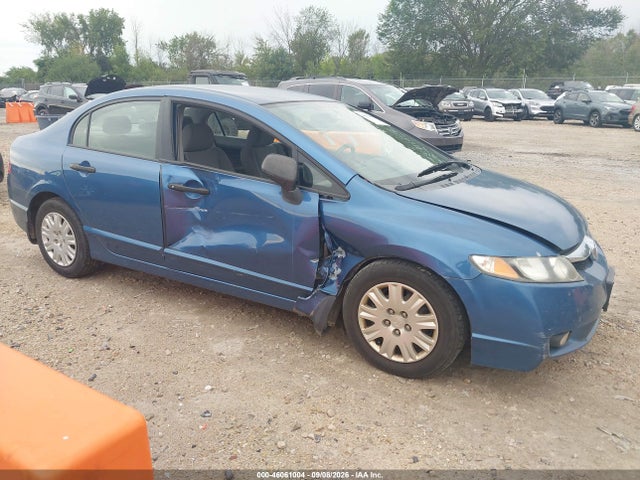 46061004 :رقم المزاد ، 1HGFA163X9L002446 vin ، 2009 Honda Civic Vp مزاد بيع