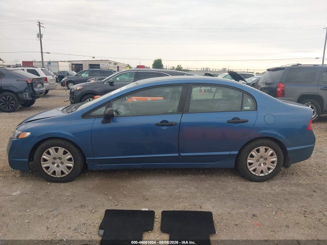46061004 :رقم المزاد ، 1HGFA163X9L002446 vin ، 2009 Honda Civic Vp مزاد بيع