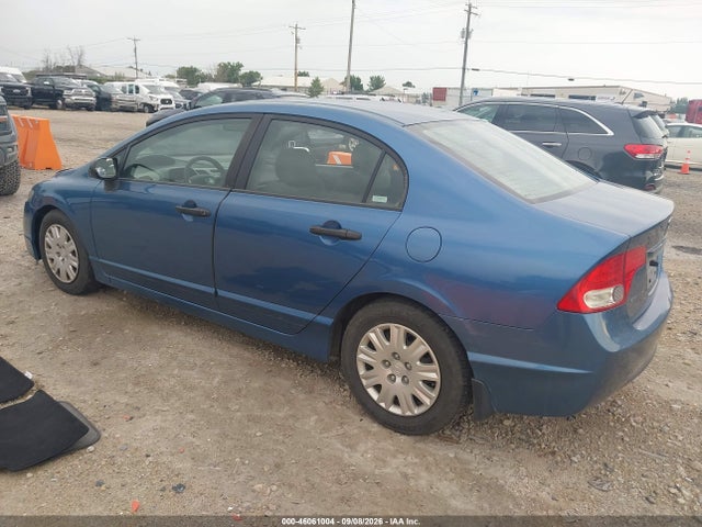46061004 :رقم المزاد ، 1HGFA163X9L002446 vin ، 2009 Honda Civic Vp مزاد بيع