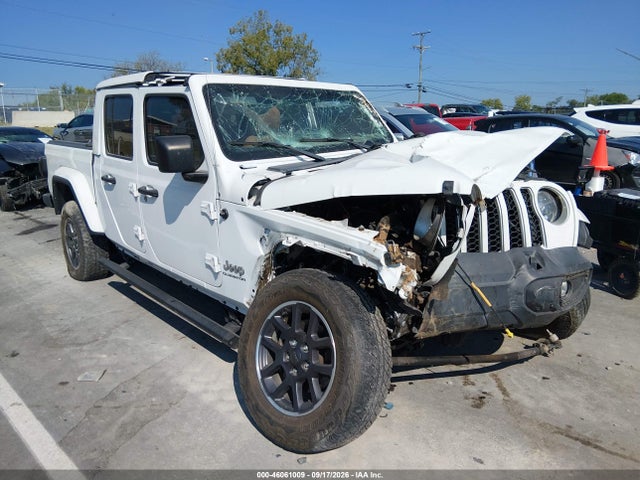 Продажа на аукционе авто 2022 Jeep Gladiator Overland 4x4, vin: 1C6HJTFG0NL164531, номер лота: 46061009