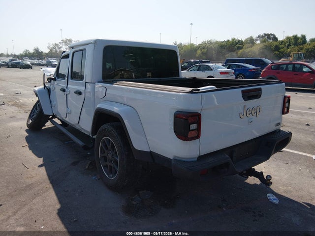 Продажа на аукционе авто 2022 Jeep Gladiator Overland 4x4, vin: 1C6HJTFG0NL164531, номер лота: 46061009