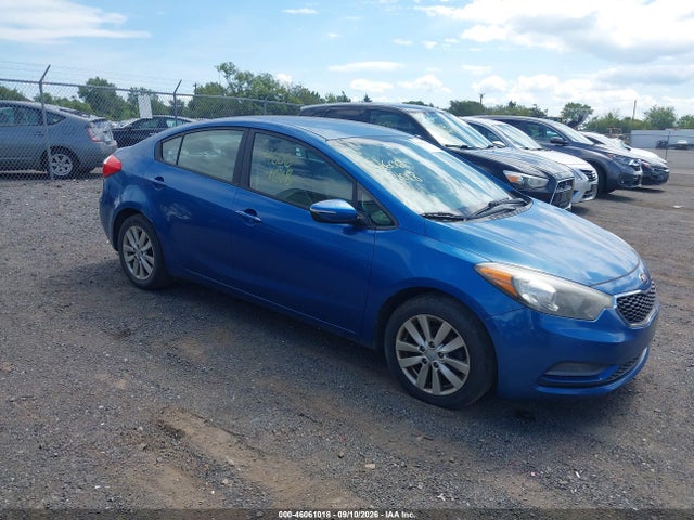 2014 Kia Forte Lx მანქანა იყიდება აუქციონზე, vin: KNAFX4A68E5218954, აუქციონის ნომერი: 46061018
