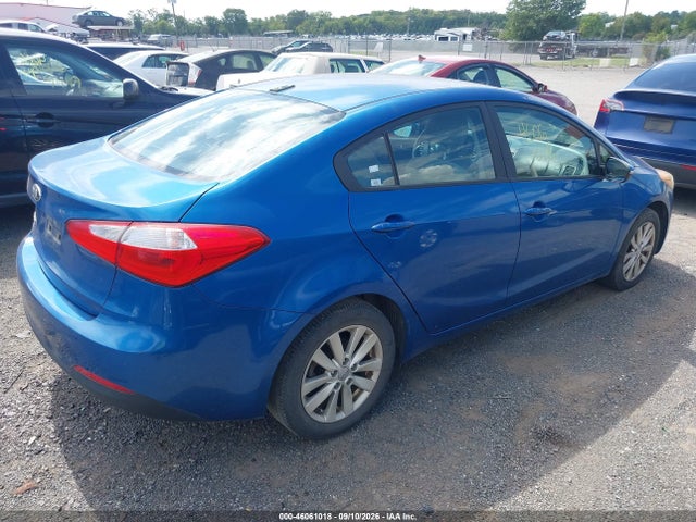 2014 Kia Forte Lx მანქანა იყიდება აუქციონზე, vin: KNAFX4A68E5218954, აუქციონის ნომერი: 46061018