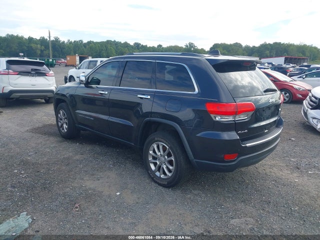 2016 Jeep Grand Cherokee Limited მანქანა იყიდება აუქციონზე, vin: 1C4RJFBG8GC401466, აუქციონის ნომერი: 46061084