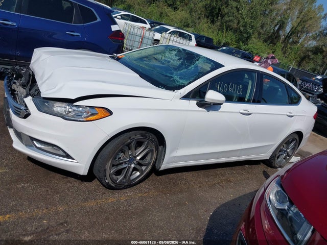 46061128 :رقم المزاد ، 3FA6P0HD1HR335394 vin ، 2017 Ford Fusion Se مزاد بيع