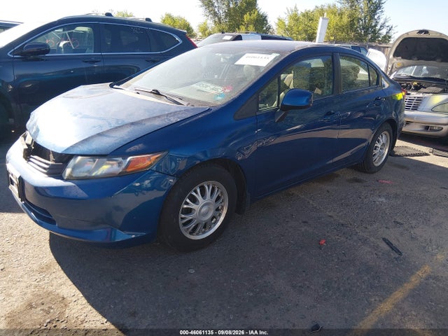 Продаж на аукціоні авто 2012 Honda Civic Lx, vin: 19XFB2F58CE056962, номер лоту: 46061135