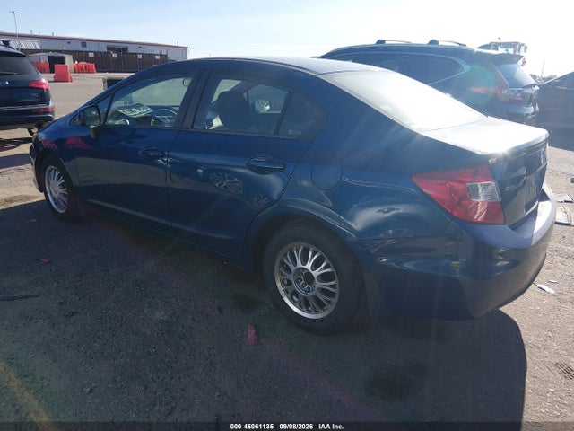 Продаж на аукціоні авто 2012 Honda Civic Lx, vin: 19XFB2F58CE056962, номер лоту: 46061135
