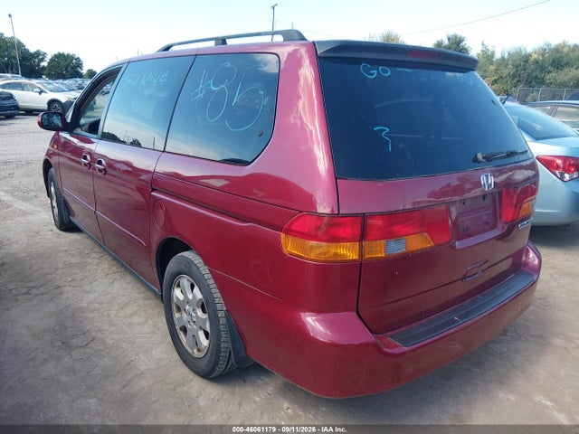 2004 Honda Odyssey Ex-l მანქანა იყიდება აუქციონზე, vin: 5FNRL18004B132675, აუქციონის ნომერი: 46061179