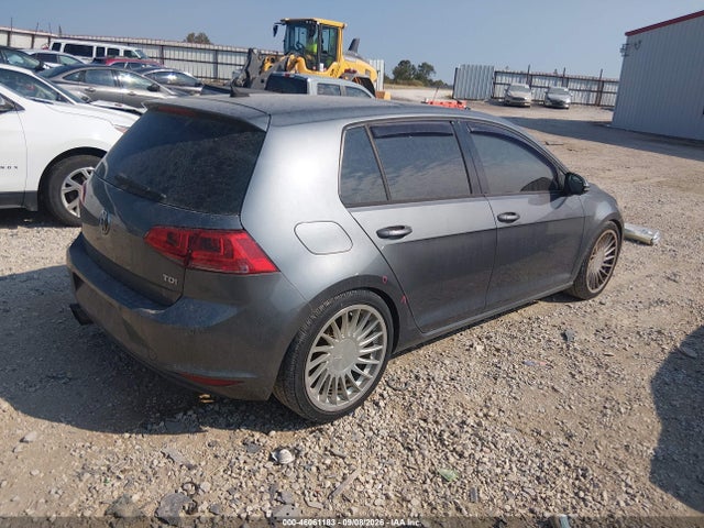 46061183 :رقم المزاد ، 3VW2A7AU5FM072010 vin ، 2015 Volkswagen Golf Tdi Sel 4-door مزاد بيع