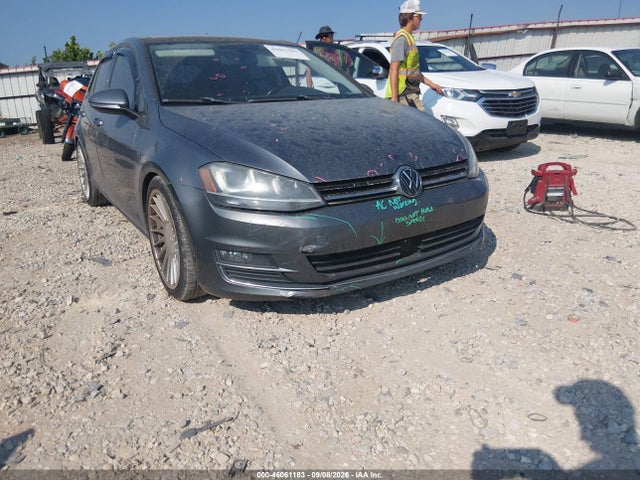 46061183 :رقم المزاد ، 3VW2A7AU5FM072010 vin ، 2015 Volkswagen Golf Tdi Sel 4-door مزاد بيع