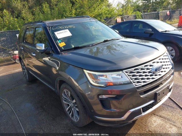 46061185 :رقم المزاد ، 1FM5K8HT4JGA97818 vin ، 2018 Ford Explorer Platinum مزاد بيع