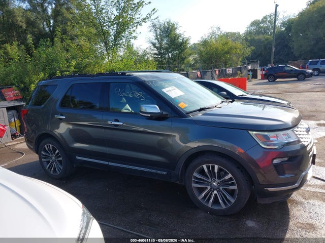 2018 Ford Explorer Platinum მანქანა იყიდება აუქციონზე, vin: 1FM5K8HT4JGA97818, აუქციონის ნომერი: 46061185