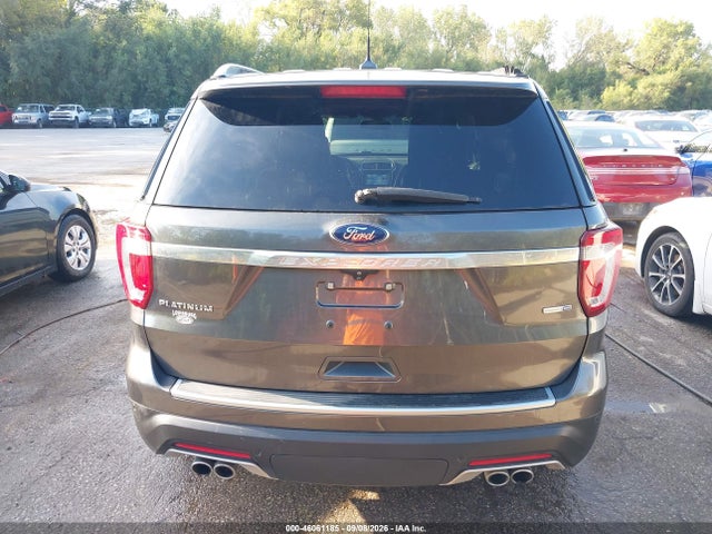 2018 Ford Explorer Platinum მანქანა იყიდება აუქციონზე, vin: 1FM5K8HT4JGA97818, აუქციონის ნომერი: 46061185